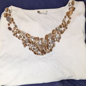 Boston Proper Gold and Silver Necklace